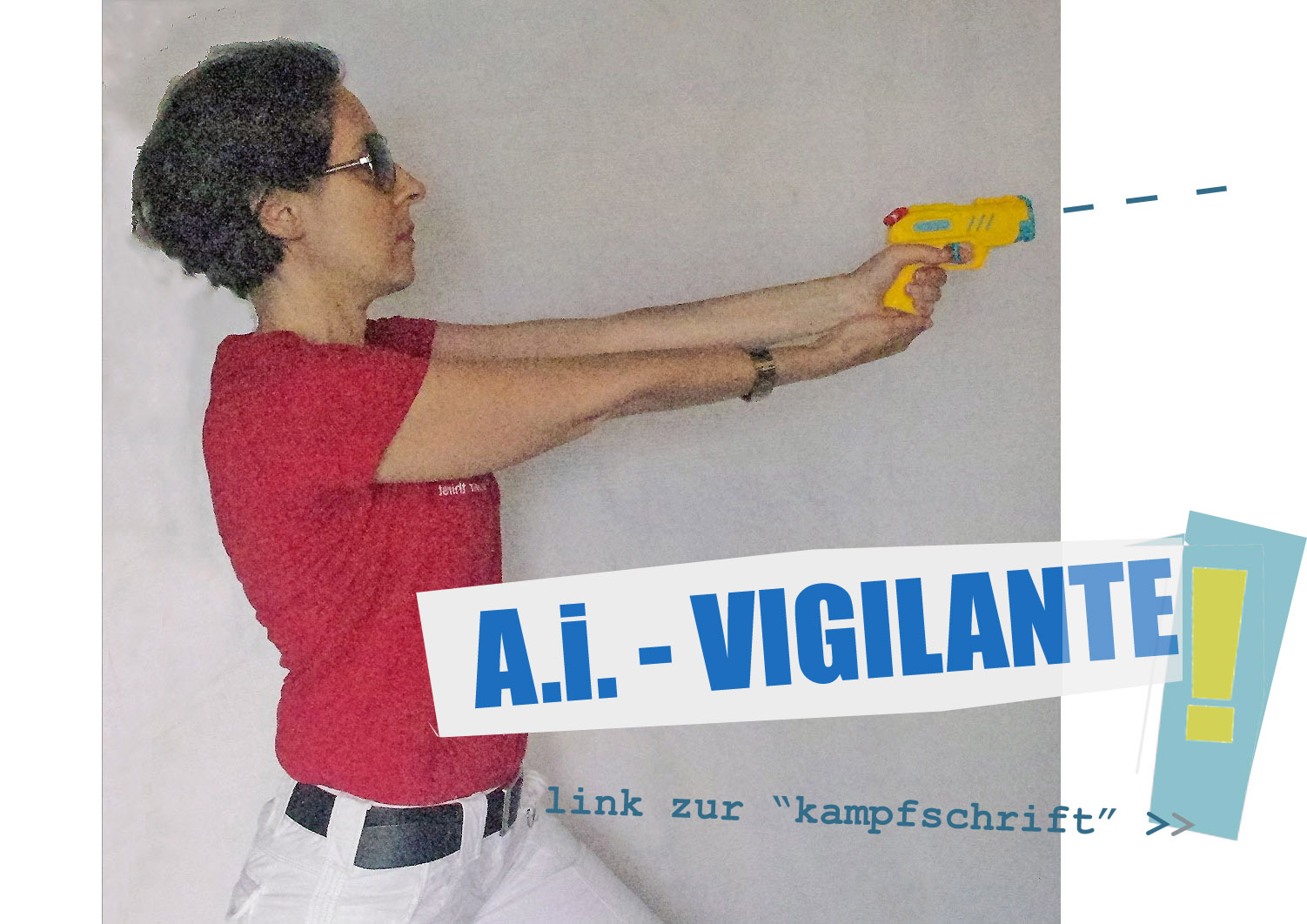 Eine Kampfschrift gegen Bilderstelung mit künstlicher Intelligenz